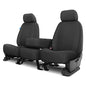 Covercraft Polycotton SeatSaver Custom Seat Covers | Fits 2007-2013 Chevy Silverado/GMC Sierra 1500, 2007-2014 Silverado/Sierra 2500/3500 | 1st Row 40/20/40 Bench Seat, Charcoal