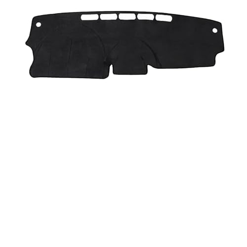 Dashboard Cover Suitable for Nissan Versa 2012 2013 2014 2015 2016 2017 2018 2019 Car Dashboard Cover Sun Visor Mat Non-Slip Polyester Dashboard Accessories (Black) - size: 2012-2019 For Nissan Versa