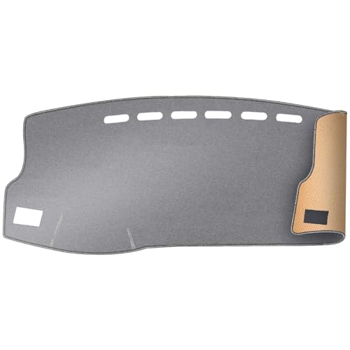 Dash Cover, Anti-Glare, Sun Protection, Dustproof, UV-Proof, Dashboard Covers, Interior Car Accessorie Fit for 2014-2019 to-yota Corolla, Grey - color: Grey, size: Fit for 2014-2019 To-yota Corolla