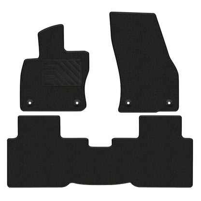 Carpet Floor Mats Fit for VW Tiguan 2018-2024, Custom Fit All Weather Anti-Slip Waterproof Floor Liners - 3pc