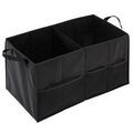 Honey-Can-Do SFT-01166 Soft Storage Chest, Black Folding Car Trunk Organizer - size: 25.5"L
