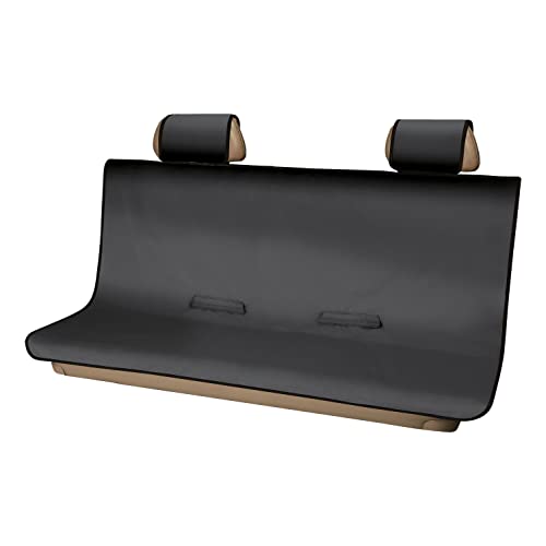 CURT 18521 Seat Defender 58-Inch x 63-Inch Black Waterproof Universal Extra-Large Bench Truck Seat Cover Protector - color: Black, size: XL Bench Seat