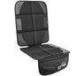 Car Seat Protector with Thickest Padding,Waterproof 600D with Storage Pockets,Non-Slip Pets Fabric Child Baby Cover Leather Reinforced Vehicle Seat 1 Pack (Black) - color: Black
