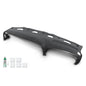 PIT66 TPE Dash Cover Dashboard Bezel Fit Dodge Ram 1500 (submodel: Laramie, Sport, ST, WS) 1998-2001/ Ram 1500 SS T 5.9L 1998/ Ram 2500 3500 Base 1998-2002 Instrument Panel (Gray) - size: 1998-2002 Dodge Ram (Gray)