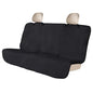 Waterproof Backseat Cover for Car Trucks Van SUV Jeep,Rear Bench Towel Seat Covers,(Black) - color: Black