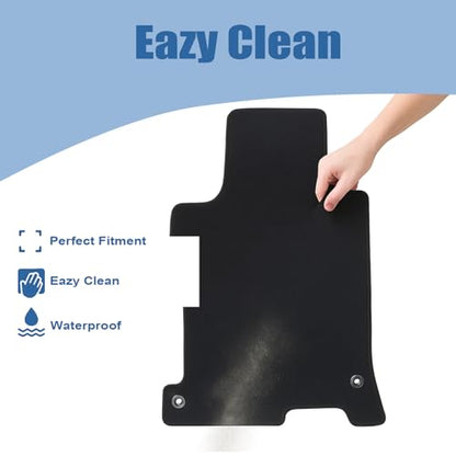 GXARTS Car Floor Mats Carpet Full Set All-Weather Protect Fit for Mercedes-Benz W211 E-Class E280/E320/E350/E500/E550 2003 2004 2005 2006 2007 2008 2009 | Waterproof Car Mats with Anti-Slip Backing