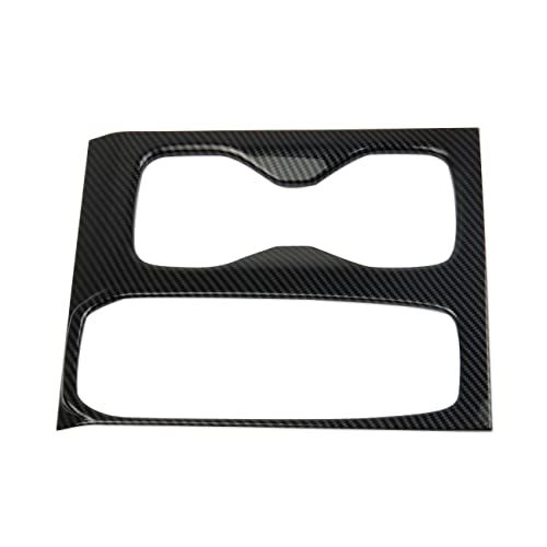 Carbon Fiber Center Console Gear Shift Cupholder Panel Cover Trim for Nissan Frontier 2022-2026