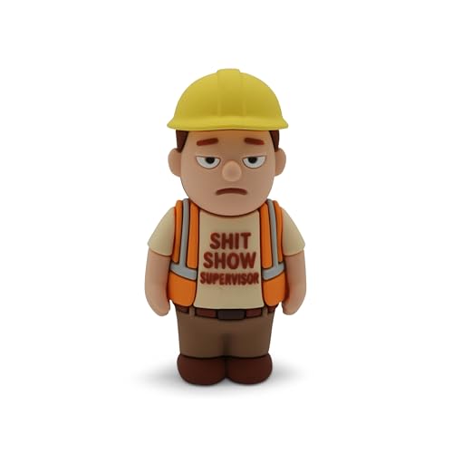 Miniature Desk Figurine – Cute & Quirky Office Decor for Desk, Shelf, or Workspace – Fun Tiny Collectible Statue for Adults, Coworkers, or Home Office Gift - Supervisor - style: Supervisor