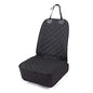 HONEST OUTFITTERS Dog Car Seat Cover, Pet Front Cover for Cars, Trucks, and Suv's - Waterproof & Nonslip Dog Seat Cover,(Front Seat) - color: Black