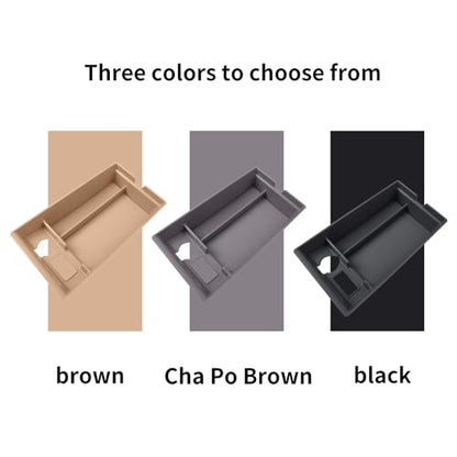 Compatible with Lexus ES ES250, ES300, ES300h, ES350H, 2022, 2023, 2024, interior armrest storage box, bracket tray, center console organizer, in car supplies
