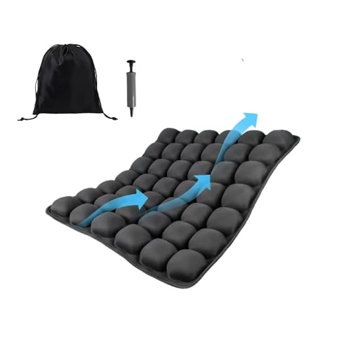 Sondor Travel Seat Cushion- Airplane seat Cushion for Long Flights, Inflatble seat for Office，Chairs,Car and Wheelchair.Portable and Ergonomically Designed Cushion.