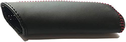 Loncky Black Genuine Leather Handbrake Cover for Honda Civic Old Civic Si 2006 2007 2008 2009 2010 2011 Accessories
