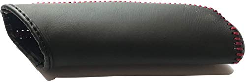 Loncky Black Genuine Leather Handbrake Cover for Honda Civic Old Civic Si 2006 2007 2008 2009 2010 2011 Accessories