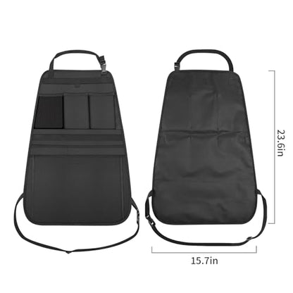 Car Seat Back Organizer, Car Back Seat Storage with Multiple Pockets, Car Seat Hanging Pocket,Front Seat Organizer Headrest Bag Compatible with Car SUVs Pickup and Truck
