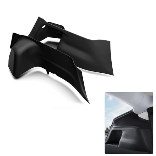 Rear Trunk Side Protectors for Tesla Model Y Juniper 2025-2026, 2PCS TPE Side Panel Guards, Cargo Area Protective Covers