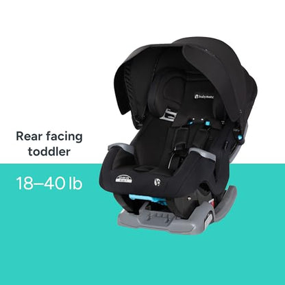 Baby Trend Cover Me™ 4-in-1 Convertible Car Seat - color: Midnight Black