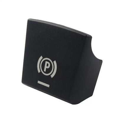 Parking Brake Button Switch P Button Cover Hand Brake P Decoration Cover Sticker for BMW X5 2007-2014 for BMW X6 2008-2014 Replacement 61312822518 1Pcs