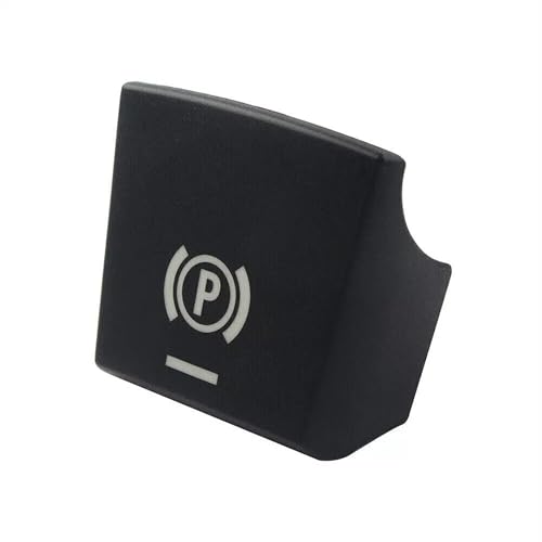 Parking Brake Button Switch P Button Cover Hand Brake P Decoration Cover Sticker for BMW X5 2007-2014 for BMW X6 2008-2014 Replacement 61312822518 1Pcs