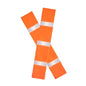 2 Packs Orange Seat Belt Cover High Visibility Safety Seat Belt Cover Reflective Seat Belt Covers for Cars Trucks Seat Belt Compliance 17.7” x 2.7”