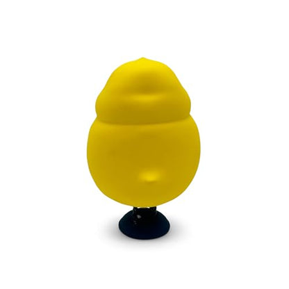 Duck with Knife Dashboard Dancer – Hilarious Bobblehead Angry Duck Holding a Knife – Funny Car Dashboard Toy – Soft Plastic w/ Adhesive Pad – Cute, Quirky Gift for Drivers, Office Desks & Gag Gift - style: Angry Duck Dancer