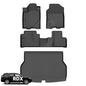Wayhigh® Floor Mats & Cargo Liner for Acura RDX 2016-2018, All Weather TPE Car Mats Waterproof Heavy Duty Floor Liners Custom Fit for RDX Accessories - style: 1) For Acura RDX / 2016-2018 / Mats Set