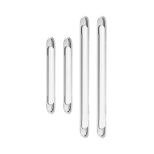 DONGKER Car Door Edge Protection,4 PCS PVC Anti-Collision Car Trim Guard Sticker for Most Auto Door Handles Rearview Mirror - color: longer+short