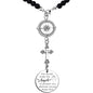 Car Cross Charms Christian Car Accessories Rear View Mirror Hanging Accessories for He Will Order His Angels to Protect You Wherever You Will Go Cars Rosary Bible Verse Religious Gifts for Women