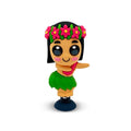 Hula Dancer Dashboard Dancer – Classic Hawaiian Bobblehead with Big Eyes & Grass Skirt – Fun Car Dashboard Toy – Soft Plastic with Sticky Pad – Cute and Quirky Gift for Drivers, Beach Lovers - style: Hula Dancer