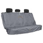 Kurgo Wander Bench Seat Cover, Dog Car Seat Protector, Waterproof & Stain-Resistant, Secure Fit, Charcoal Grey