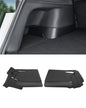 Model Y Juniper 2025 2026 Trunk Side Protector Pads, Leather Velcro Stick Cargo Side Protect Mat Compatible with Tesla 2026 Model Y Juniper Interior Protection Accessories Set of 2 (Left + Right Side)