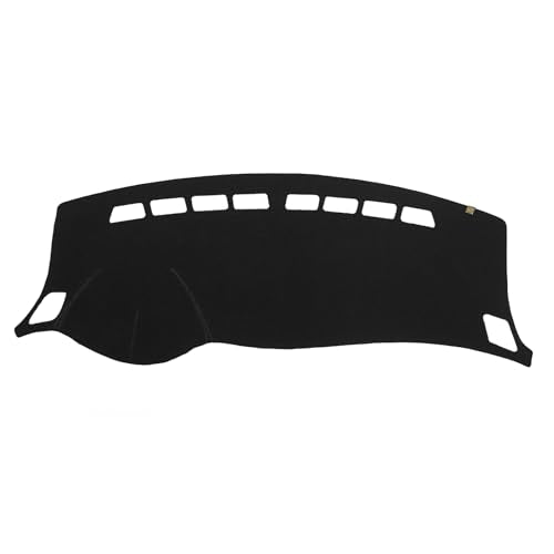 AUQDD Dashboard Cover Mat Fit for 2013 2014 2015 2016 2017 2018 2019 Ni-ssan Sentra/Pulsar, Black Flannel Dash Mat, Anti-Glare, Anti-Reflection, No Peculiar Smell - color: Black, size: Fit For 13-19 Ni-ssan Sentra