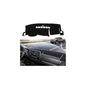 Upgraded Black Dash Cover for 2007-2013 Chevy Silverado Accessories,Custom Fit Silverado Dashboard Cover Mat Anti-Glare UV Protector Non-Slip for Silverado WT/LS/LT - size: 07-13 Silverado Dash Cover(Black)