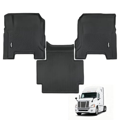 Floor Mats for Volvo VNL 760 860 (2019-25),VHD New (2019-25),VNR (2019-25), All Weather TPE Protector for Volvo VNL Accessories - size: 22)VNL/VHD/VNR|2019-2025
