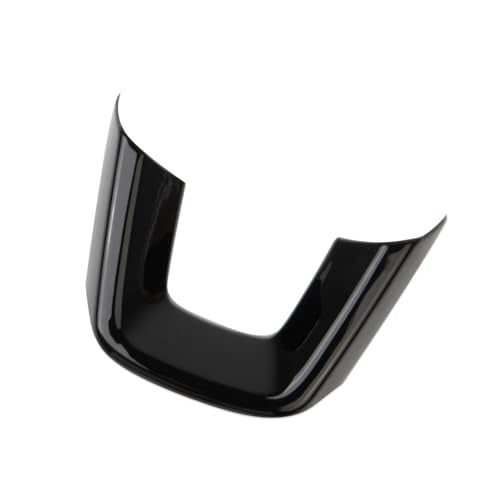 Glossy Black Steering Wheel U-Shaped Trims Cover for Acura Integra for Honda Civic 2022-2025 for Accord HRV CRV 2023-2025