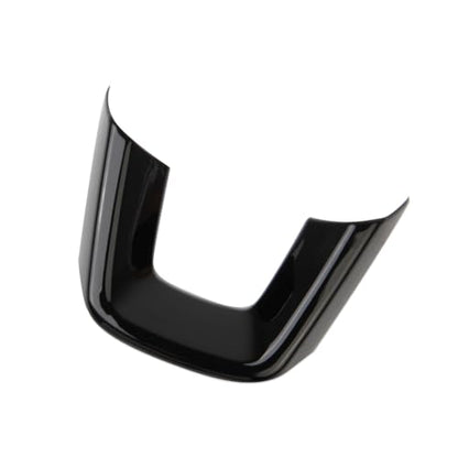 Glossy Black Steering Wheel U-Shaped Trims Cover for Acura Integra for Honda Civic 2022-2025 for Accord HRV CRV 2023-2025