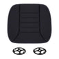 Car Seat Cushion Pad, Memory Foam Automotive Butt Cushion with Non-Slip Silicone Bottom, Breathable Driver Seat Protector for Vehicle, Home and Office Chairs (Black) - color: Black