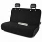 Waterproof Towel Rear Seat Cover for Cars, SUVs, Trucks & Sedans, Heavy Duty Sweat Towel Back Seat Protector for Post-Gym, Beach, Dogs & Kids, Machine Washable, Non-Slip, Black, 55" x 59"