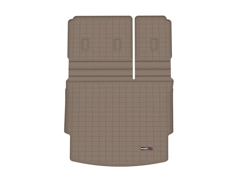 WeatherTech Cargo Trunk Liner for Nissan Rogue, Behind 2nd Row SeatBack (411405), Tan - color: Tan