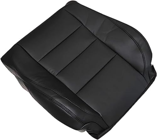 NLQR Front Driver and Passenger Side Bottom & Top Replacement Seat Covers Black Microfiber Leather Compatible with Honda Accord 2008-2012 - color: Black