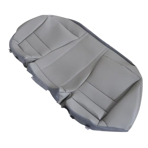 NLQR Back Car Seat Cover, Rear Bench Bottom Vinyl Cover Gray Compatible with Honda Accord 2008 2009 2010 2011 2012 - color: Gray
