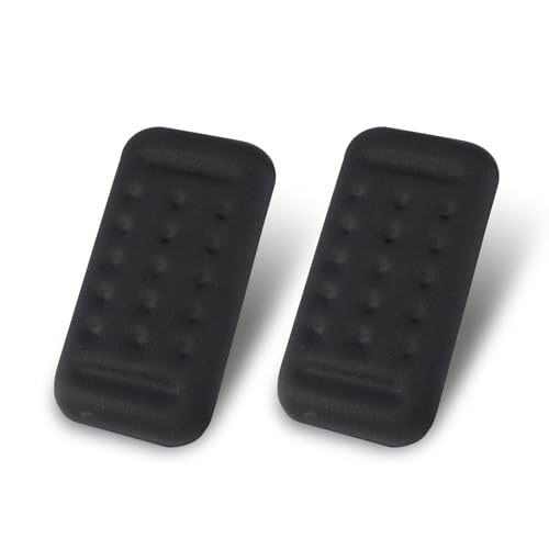 WZP 2PCS Car Arm Rest Elbow Pads, Arm Rest Cushion with Memory Foam Pad, Providing Comfortable Soft Arm Support, Universal Car Door Armrest Pad for Most Vehicles (Black)