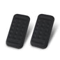 WZP 2PCS Car Arm Rest Elbow Pads, Arm Rest Cushion with Memory Foam Pad, Providing Comfortable Soft Arm Support, Universal Car Door Armrest Pad for Most Vehicles (Black)