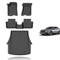 KELCSEECS® Floor Mats & Cargo Liner for 2015-2020 Acura TLX,All Weather Protection TPE Floor Liners Front& Rear Row Full Set TLX Accessories Black - style: 9) For 2015-2020 TLX Full Set