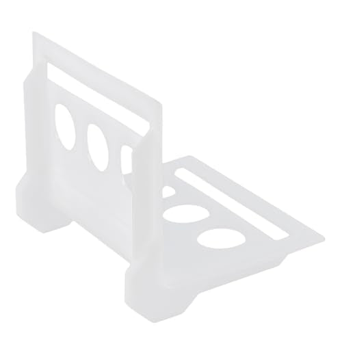JOIKIT 20 Pack 4 Inch Plastic Corner Flatbed Edge Protectors, White 2" - 4" Tie Down Strap Protectors for Cargo Loads, Heavy Duty Edge Corner Guard for Preventing Damage to Cargo Edges Equipment