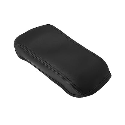 X AUTOHAUX Faux Leather Car Armrest Protector Cover Pad Replacement for Toyota Corolla 2014-2019 Black