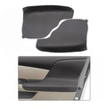 FZJDSD 2pcs Black Auto Door Panel Armrest Cover Replacement Compatible with Honda Odyssey 2011 2012 2013 2014 2015 2016 2017 Microfiber Leather Car Door Armrest Replacement Anti-Scratch - color: Black
