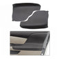 FZJDSD 2pcs Black Auto Door Panel Armrest Cover Replacement Compatible with Honda Odyssey 2011 2012 2013 2014 2015 2016 2017 Microfiber Leather Car Door Armrest Replacement Anti-Scratch - color: Black
