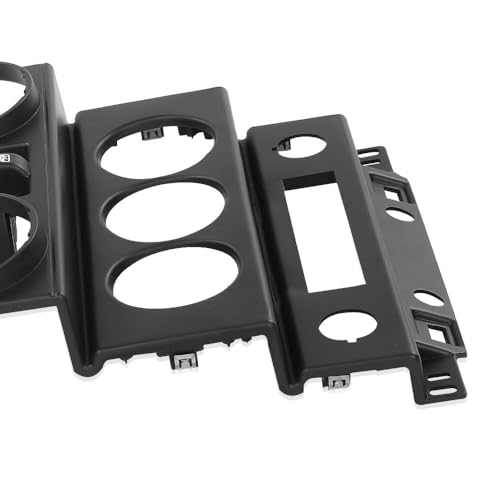 G-PLUS Dash Board Instrument Panel Dash Center Bezel Trim Compatible with Jeep Wrangler 2007 2008 2009 2010 - size: 2007-2010 Jeep Wrangler | Black