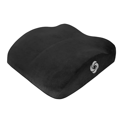 Samsonite Car Seat Cushion Curved Pillow - Butt Cushions for Office Chairs, Car Seat Back Support Pillow Tailbone Support Cushion