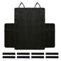 SUV Cargo Liner for Dogs, Heavy Duty Waterproof Oxford Cloth Pet Trunk Protector Mat, Non-Slip Washable Dog Cargo Cover, Universal Vehicle Pet Travel Accessories for Cars/Trucks(Black) - size: Black